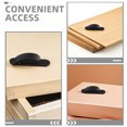 thumbnail image 3 of EXHUMKY 5-Pack Black Car Hanger Hooks for Backseat Storage, Multifunctional Small Hooks for Organizing and Hanging Items, 3 of 8