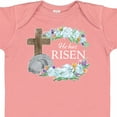 thumbnail image 4 of Inktastic Easter He Has Risen with Cross and Flowers Boys or Girls Baby Bodysuit, 4 of 5