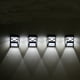 thumbnail image 1 of Fiudx Lámpara Led Solar para Jardín, Decoración de Pared Exterior, Opciones de Luz Blanco Frío y Blanco Cálido, Resistente Al Agua Ip44, Batería Recargable, Iluminación para Patio y Jardín, Tamaño 11, 1 of 5