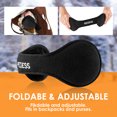thumbnail image 3 of REDESS Ear Warmers for Men and Women Polar Fleece Kint Foldable Winter EarMuffs-2 pack, 3 of 7