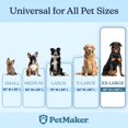 thumbnail image 2 of Manta para perros PETMAKER reversible Sherpa 200 x 250 cm resistente al agua, 2 of 9