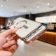 thumbnail image 5 of For iPhone 16 Plus Case Electroplating TPU Phone Cover Compatible with MagSafe - Silver, 5 of 5