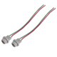 thumbnail image 1 of 2uds Coche T10 W5W Luz Rojo Verde Cableado Arnés Hembra Zócalo Soporte, 1 of 1