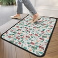 thumbnail image 4 of Christmas Gift and Deer Pattern Door Rugs,Washable Non Slip Door Mats Indoor,Decorative Door Mats,Entry Mat Indoor for Entrance,Bedroom,Kitchen,Bathroom,30"x17", 4 of 6