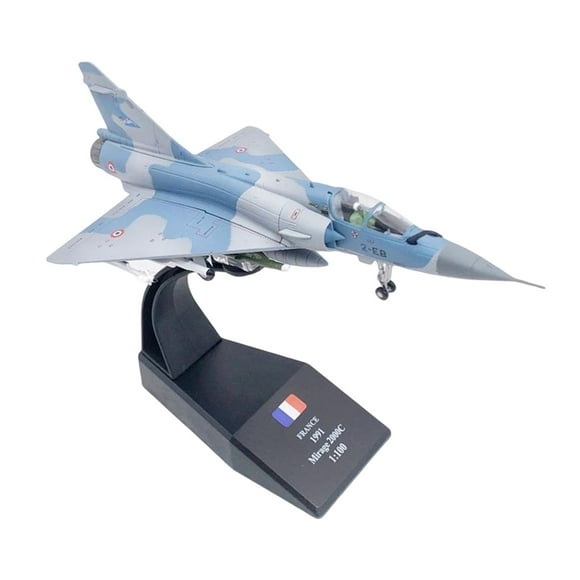 1:100 Fighter Airplane Model with Stand, Aviation Collectibles Professional