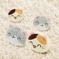 thumbnail image 5 of Linda almohada de felpa, muñecas de gatitos de animales esponjosos extraíbles, almohada de peluche de animales suaves, regalos de peluche de algodón (amarillo), 5 of 5