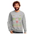 thumbnail image 1 of Tstars Mens Ugly Christmas Sweater Mele Kalikimaka Hawaiian Santa Themed Christmas Gift Funny Humor Holiday Shirts Xmas Party Christmas Gifts for Him Sweatshirt Ugly Xmas Sweater, 1 of 6