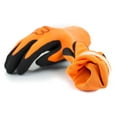 thumbnail image 3 of Better Grip Ultra-Thin BGSO1-9 Nylon Sandy Latex Coated Work Gloves, 4 Pairs/ Pack (Large, Orange), 3 of 4