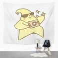 thumbnail image 2 of UFAEZU Birthday Little Cute Star Funny Paparazzi Camera Cartoon Wall Art Hanging Tapestry Home Decor for Living Room Bedroom Dorm 51x60 inch, 2 of 2