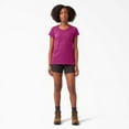 thumbnail image 2 of Dickies Women's Cooling Short Sleeve Pocket T-Shirt, Festival Fuchsia, XL, 2 of 5