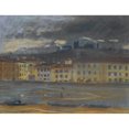 thumbnail image 2 of Bohumil Kubišta 18x15 Gold Ornate Wood Frame and Double Matted Museum Art Print Titled - Florence, 2 of 4