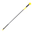 thumbnail image 1 of DYNWAVECA Golf Swing Trainer Aid Golf Practice Tool Length 116cm Portable Golf Comfortable Grip Warm up Stick Golf Training for Driving Yellow Round Grip, 1 of 10