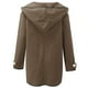thumbnail image 4 of Pntutb moda mujer cálido abrigo de imitación cárdigan invierno sólido manga larga prendas de vestir exteriores Pntutb Pntutb-2056, 4 of 5