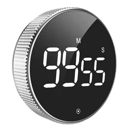

Magnetic Kitchen Timer Digital LED Display Cooking Shower Study Baking LED Counter Stopwatch Reminder Countdown Timer
