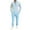 Light Blue, variant on Gytharion Men's Sweatsuits 2 Piece Sets Lightweight Casual Half Zip Lapel Top and Drawstring Pants Sets Fashion Stripe Print Long Sleeve Pullover Tracksuit Sets with Pockets