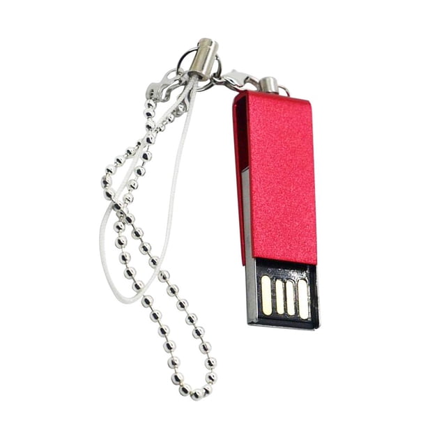 Unidad USB de disco U, lápiz de memoria Flash para PC, ordenador portátil, rojo, 16 GB Baoblaze U disco