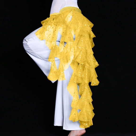 Mini Skirts for Young Women Y2K Ruffle Tiered for Teens Ball Dance Performance Party