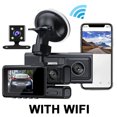 thumbnail image 3 of Grabación en bucle videocámara para automóvil DVR G-Sensor HD 1080P 3 canales (con WiFi), 3 of 8