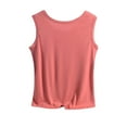 thumbnail image 3 of tarylea Cotton Plus Size Tank Tops for Women Crew Neck Fitted Soft Daily Wear Basic Tank Tops, 3 of 4