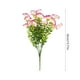 thumbnail image 3 of Flores artificiales 7 tenedores hojas mañana decoración del hogar ramo de boda patio exterior flores decorativas, 3 of 5