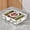 4 Grid, variant on Snack Tray with Handle, Portable Snackle Box Container Veggie Serving Tray, for Travel Party Refrigerator Organize Box