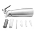 thumbnail image 1 of Rdeghly Aluminum Whipped Cream Dispenser Bundle With Three Nozzles Kitchen, Whipped Cream Dispenser With Three Nozzles, 1 of 8