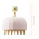 thumbnail image 2 of Cepillo de champú de silicona para masaje del cuero cabelludo | Diseño de montaje en pared de dientes blandos | Uso en seco y húmedo | Peine antipruriginoso para baño y lavado de cabello | Agarre, 2 of 2