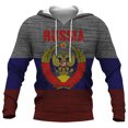thumbnail image 3 of Sudadera con estampado 3D de camuflaje con emblema nacional de Rusia para hombre, sudaderas deportivas informales, chándal, 3 of 5