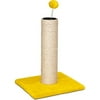 Rope Scratching Post - Natural post/Yellow base