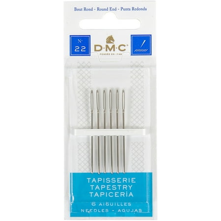 UPC: 0077540382682 | DOLLFUS-MIEG & Compagnie Size 22 Tapestry Hand-Sewing Needles (6 Pack)