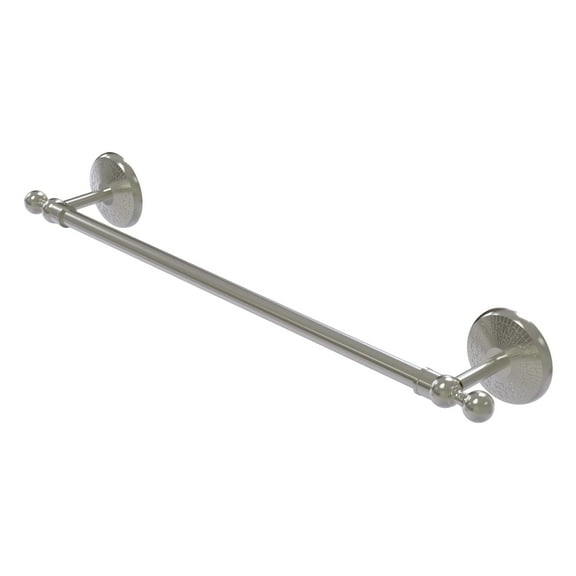 Monte Carlo Collection 36-in Towel Bar in Satin Nickel