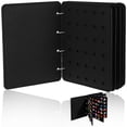 thumbnail image 1 of Organizador de joyas de fieltro Wosthever gran capacidad de Almacenamiento tablero de colección de broches negro, 1 of 6
