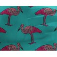 thumbnail image 4 of oneOone Georgette Viscose Fabric Heron Block Decor Fabric Printed BTY 42 Inch Wide, 4 of 4