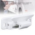 thumbnail image 4 of RV Drawer Lock Latch, Versatile RV Cupboard Door Lock Latch 2 Sets Compact  for Trailer White, 4 of 7