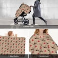 thumbnail image 6 of Car Seat Cover Baby - German Shepherd Dog No.1003 Breathable Infant Car Seat Cover for Baby Carseat, Lightweight Comfort Baby Essentials Must Haves Newborn Stuff for Girl Boy, 6 of 7