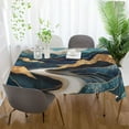 thumbnail image 5 of Yayeee Tablecloths for Rectangular Tables 60 x 90 inch Party Table Cover, Green Mountains, 5 of 6