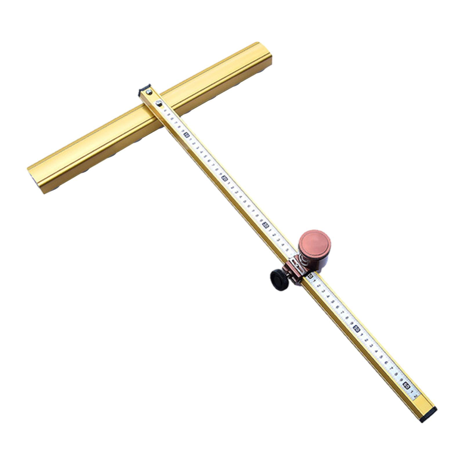 Milageto T Glass Cutter, Glass Breaker Adjustable Durable Tile Cutter, Floor Tile Cutting