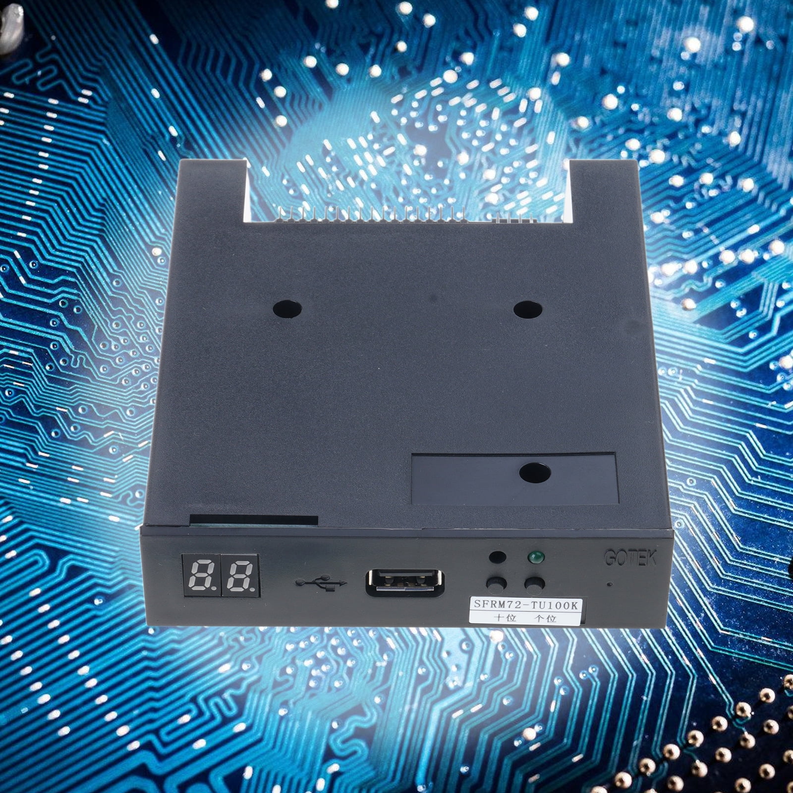3.5" USB Internal Floppy Disk Drive Portable 720KB FDD for Embroidery Machines No for Extra Driver Required Plug and for