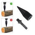 thumbnail image 4 of Firewood Drill Bit 3pcs Replaceable Shank Square Round Hex 32mm Sharp Head Woodworking Cut Tools, 4 of 8