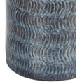 thumbnail image 6 of Livabliss Garden Stools - Faith Blue Ceramic Decorative Garden Stool - Global Indoor Outdoor Chinoiserie Decor - Patio Garden Room Furniture Piece (18"H x 13"W x 13"D), 6 of 8