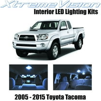 XtremeVision LED for Toyota Tacoma 2005-2015 7 Pieces Cool White Premium Interior LED Kit Package Installation Tool