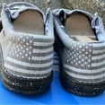 thumbnail image 3 of Hey Dude Wally Walls USA Flag Grey Shoes, 3 of 4
