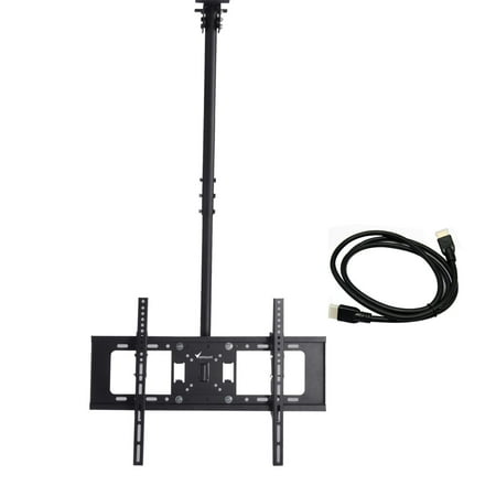 Vemount Adjustable Tilting Ceiling Tv Mount Fits Most 32 55