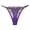 Purple, variant on Womens String Plus Size Underwear Mesh Embroidered Comfor Panties Funny Sexy Lifting Thongs Cutout Flattering (Purple, M)