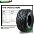 thumbnail image 3 of One WANDA 18x7.50-8 Lawn Mower Cart Turf Tires P332 /4PR, 3 of 3