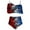 H-Multicolor, variant on ZQUUVOU Womens High Waisted Bikini Sets Drawstring Tummy Control Swimsuits Crisscross Tie Back Swimsuit Set (D-Multicolor,2XL)