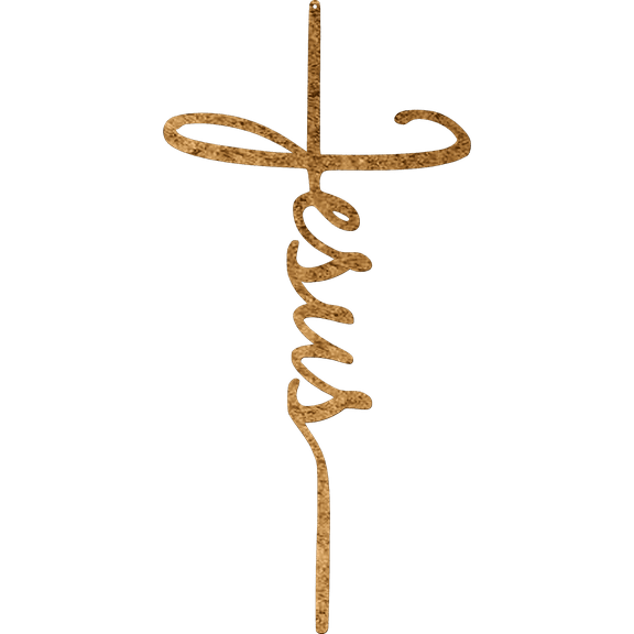Jesus Cross - Metal Wall Art
