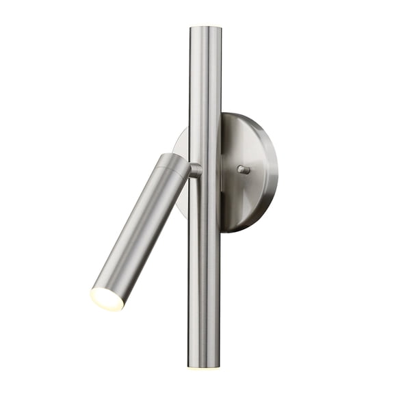 15W 3 Led Wall Sconce In Modern Style-13.25 Inches Tall And 4.75 Inches Wide-Brushed Nickel Finish Z-Lite 917-3S-Bn-Led