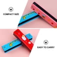 thumbnail image 3 of 4pcs Wooden Harmonica Double Row 16 Holes Melodica for Children (Random Color), 3 of 9