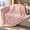Pink, variant on CalFancy Heated Blanket 50"x60", Luxury Faux Fur Electric Blanket with 6 Heat Levels, 1-4H Timer, ETL&FCC Certified, OEKO-TEX Fabric,Fast Heating, Machine Washable, Brown